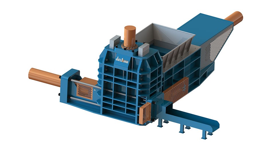  Пресс для прессования стального лома